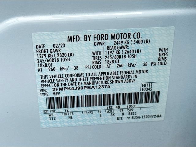 Certified 2023 Ford Edge SEL w/ Sport Appearance Package AWD/4WD image 40