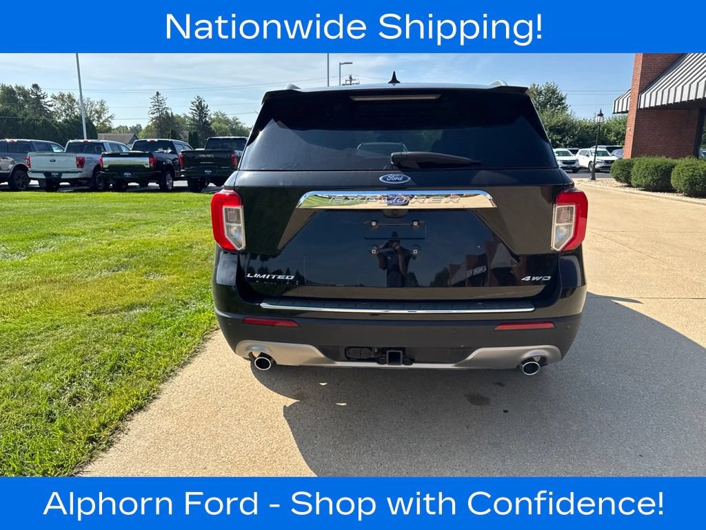 Certified 2022 Ford Explorer Limited w/ Class IV Trailer Tow Package AWD/4WD image 6