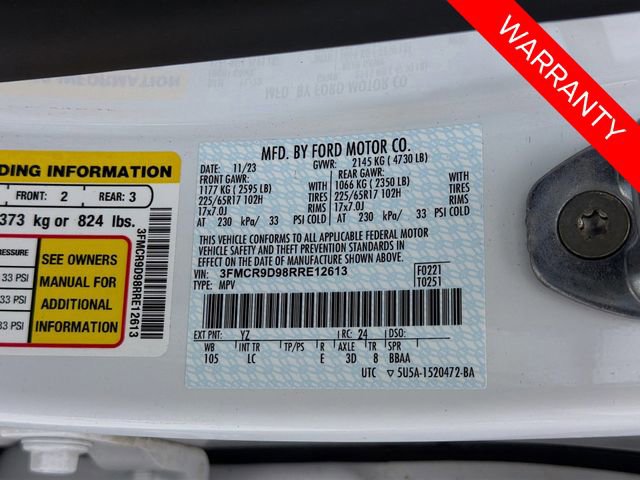 Certified 2024 Ford Bronco Sport Badlands AWD/4WD image 33
