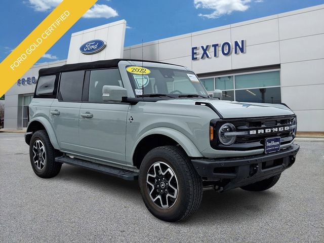 Certified 2022 Ford Bronco Outer Banks video 1
