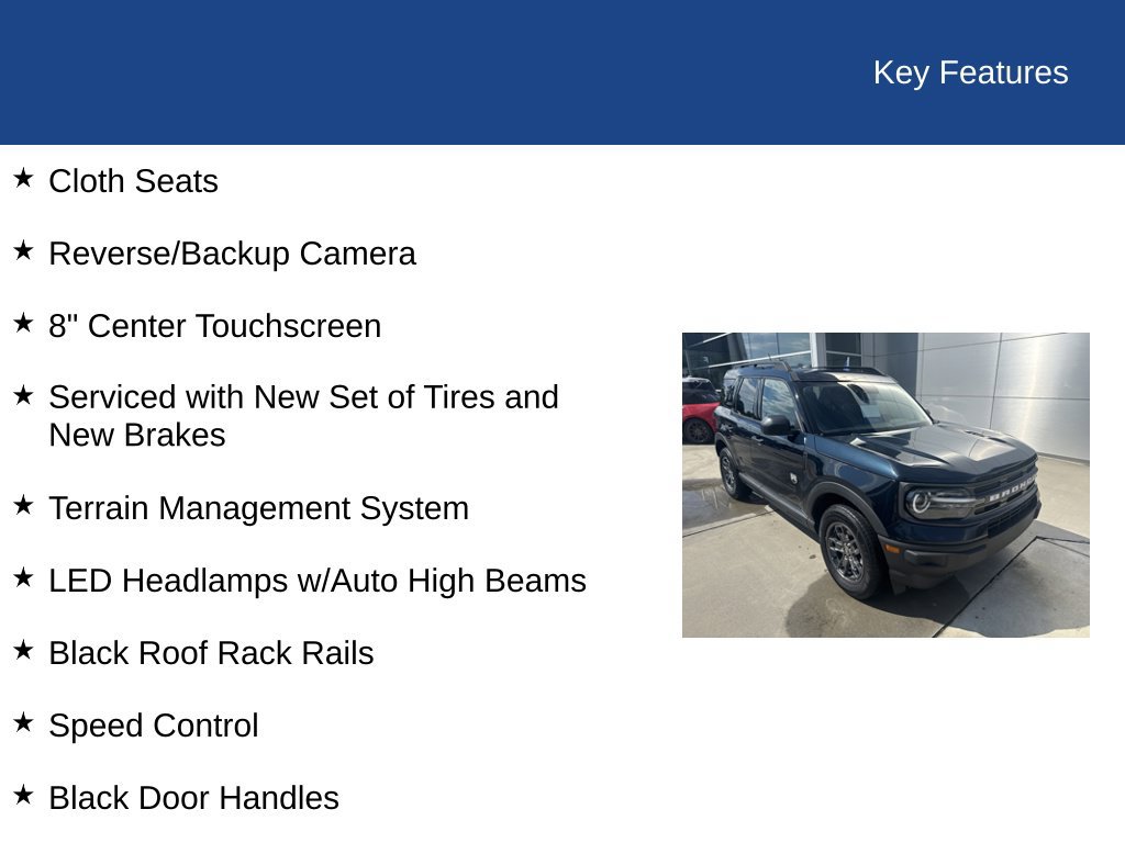 Certified 2022 Ford Bronco Sport Big Bend AWD/4WD image 28