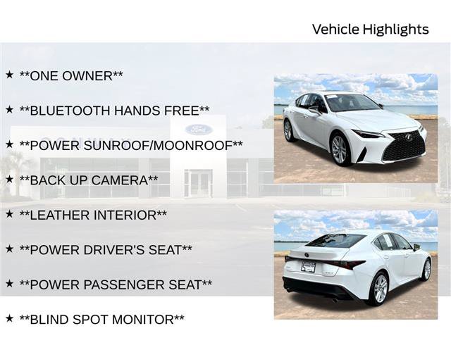 Used 2023 Lexus IS 300 w/ Comfort Package RWD image 6