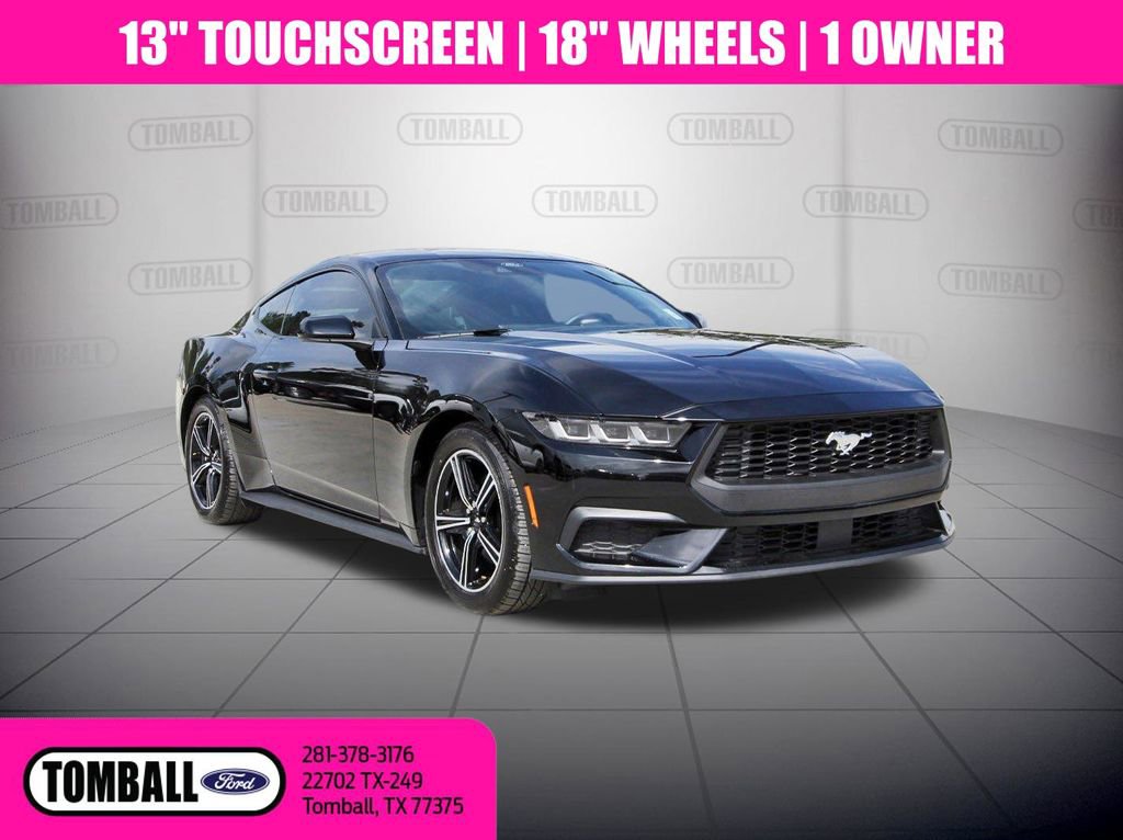 Certified 2024 Ford Mustang Coupe RWD image 1