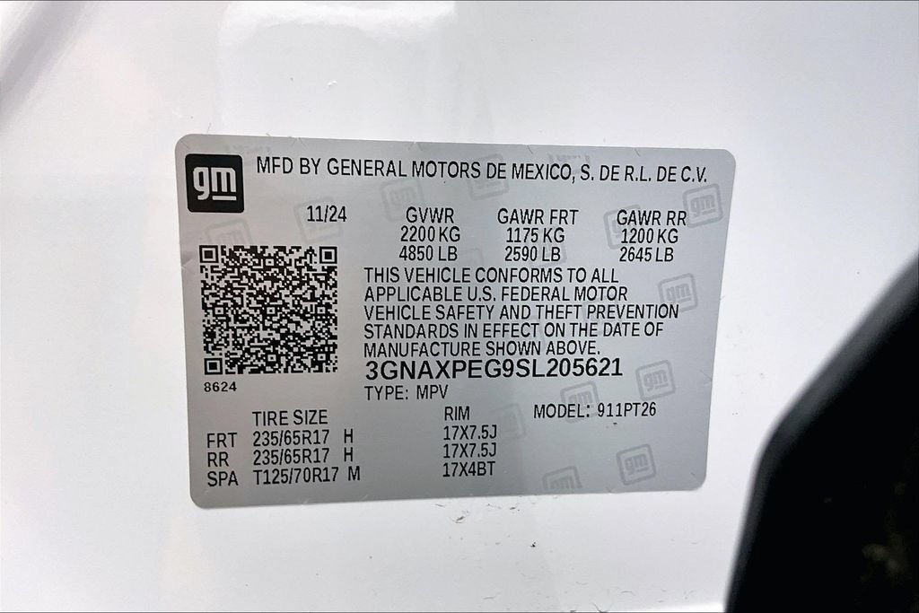 Used 2025 Chevrolet Equinox LT AWD/4WD image 34
