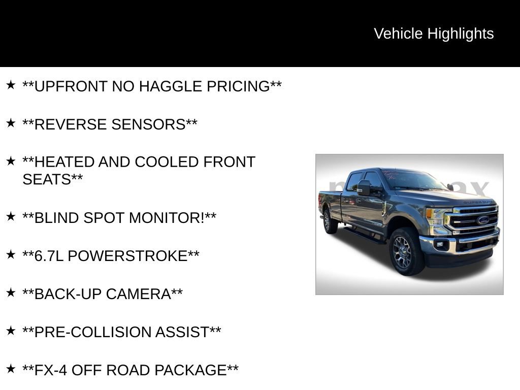 Certified 2022 Ford F250 Lariat w/ Lariat Ultimate Package image 12