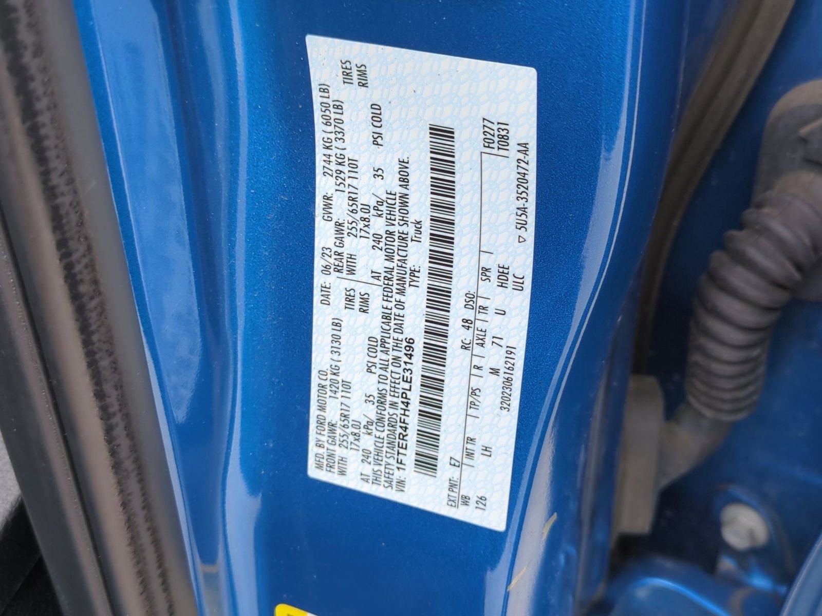 Certified 2023 Ford Ranger XLT w/ Equipment Group 302A High image 40