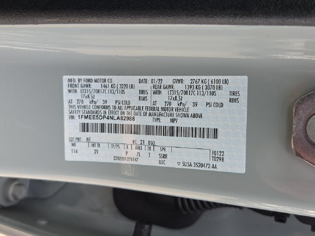 Certified 2022 Ford Bronco Outer Banks w/ Sasquatch Package AWD/4WD image 34