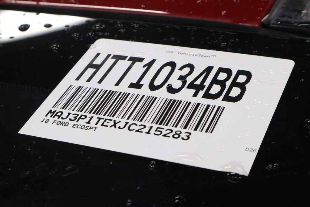 Certified 2018 Ford EcoSport SE FWD image 34