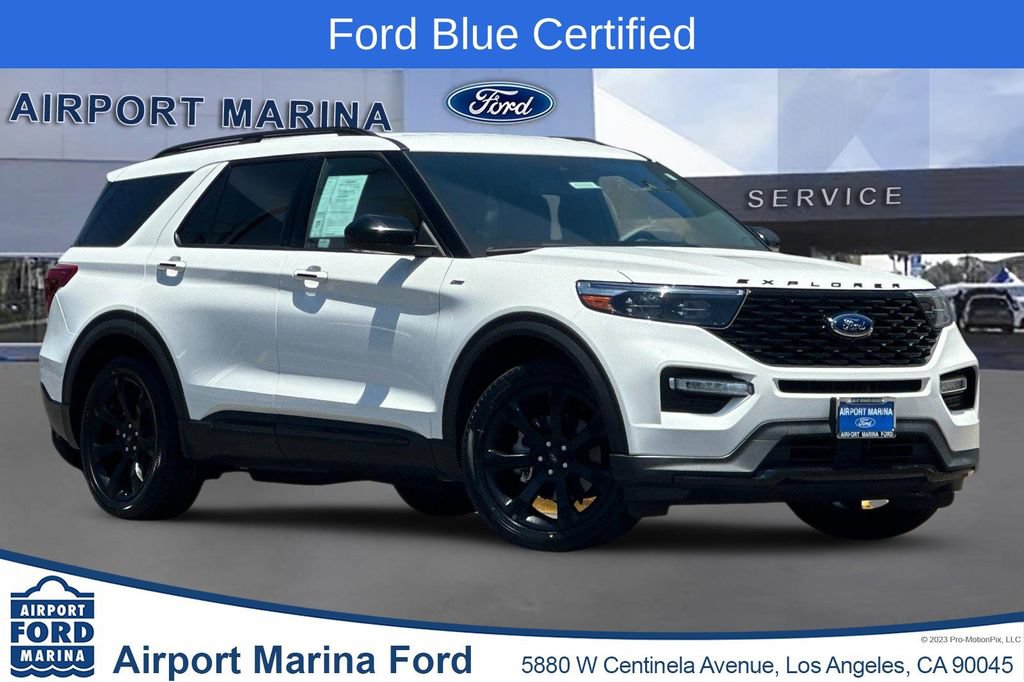 Certified 2023 Ford Explorer ST-Line w/ Class IV Trailer Tow Package