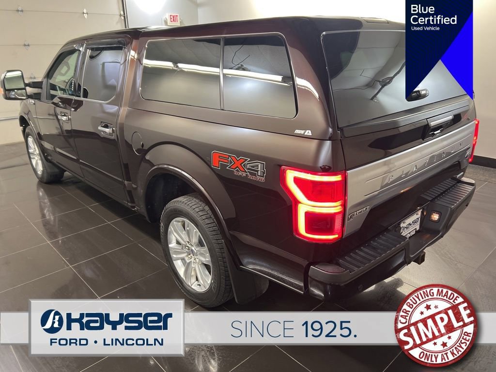 Certified 2020 Ford F150 Platinum w/ Equipment Group 701A Luxury image 2