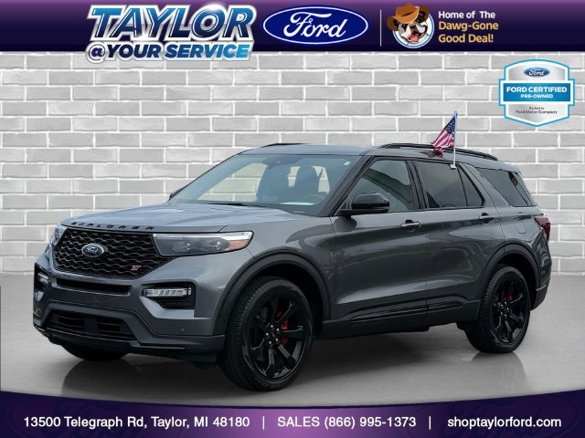 Certified 2023 Ford Explorer ST w/ Equipment Group 401A AWD/4WD image 1