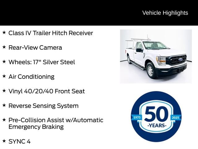 Certified 2022 Ford F150 XL w/ Equipment Group 101A High RWD image 11