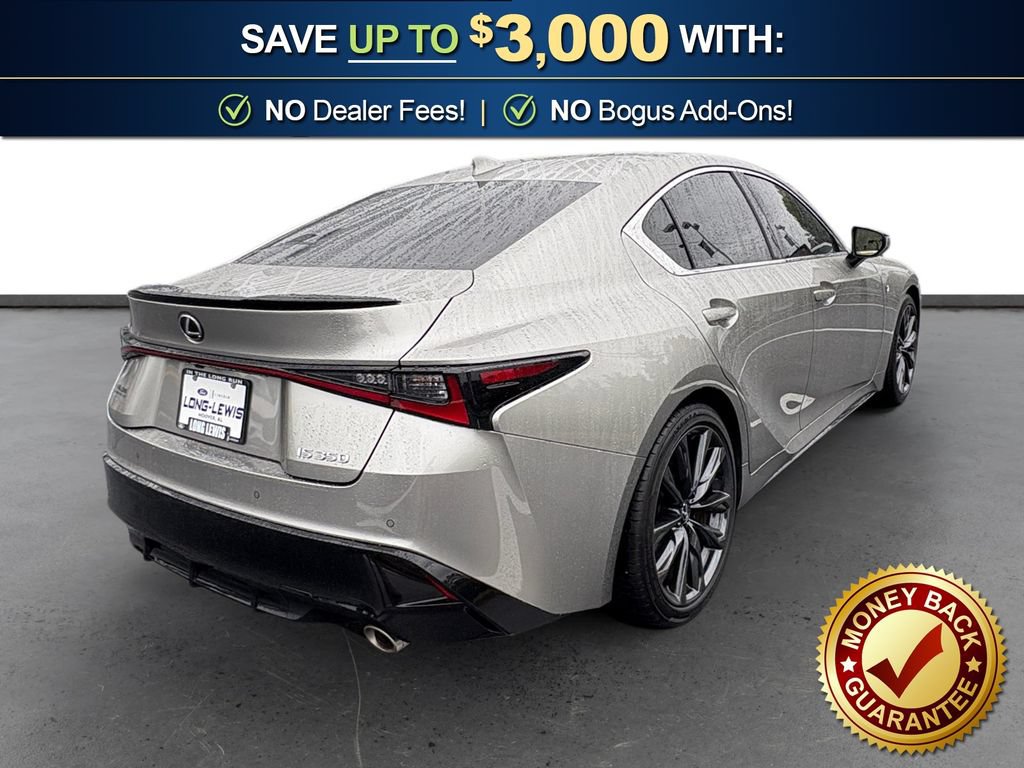 Used 2023 Lexus IS 350 F Sport w/ Memory Package RWD image 7