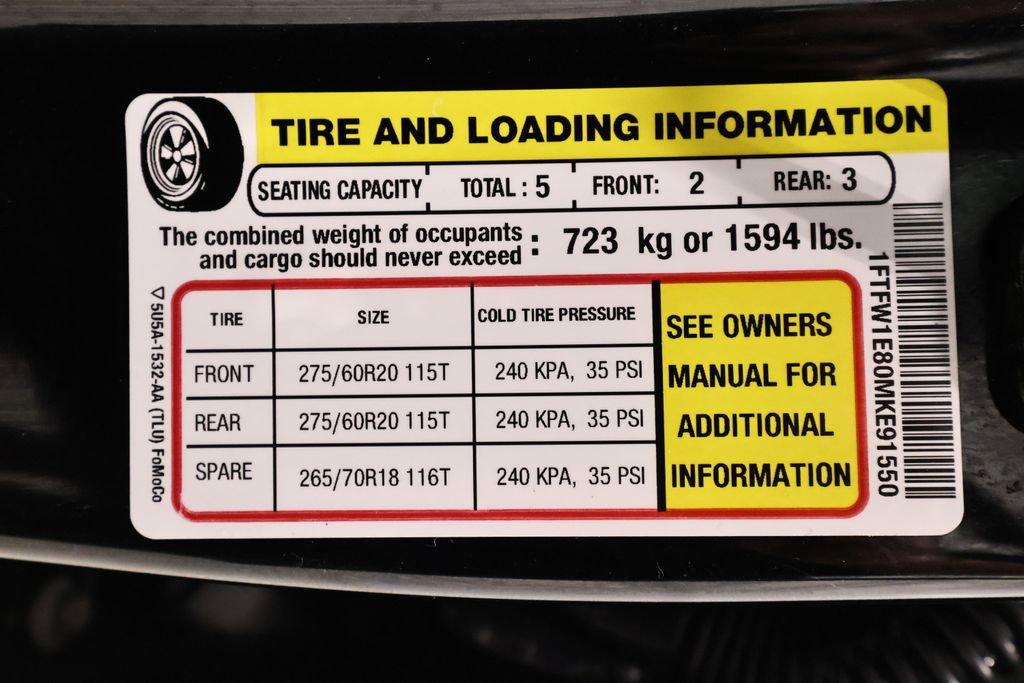 Certified 2021 Ford F150 Lariat w/ Equipment Group 502A High AWD/4WD image 47