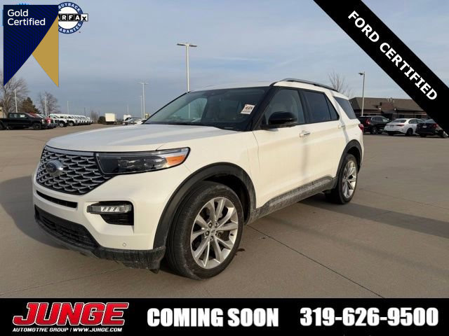 Certified 2023 Ford Explorer Platinum w/ Technology Package image 1