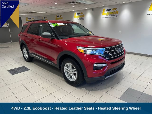Certified 2024 Ford Explorer XLT w/ Equipment Group 202A