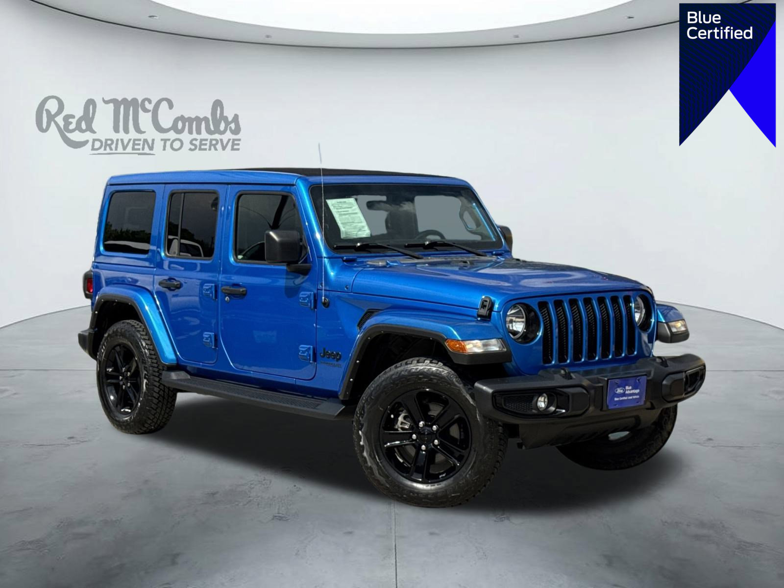Used 2021 Jeep Wrangler Unlimited Sahara image 1