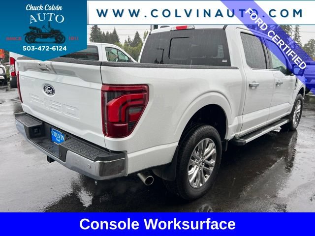Certified 2025 Ford F150 Lariat w/ Mobile Office Package AWD/4WD image 7