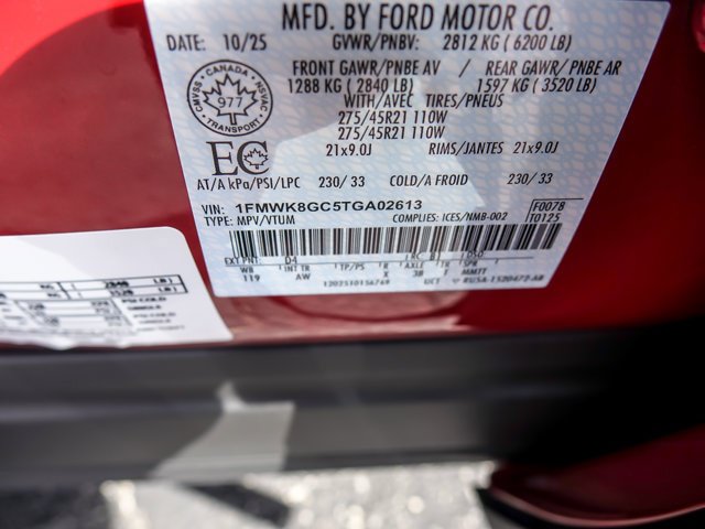 Certified 2026 Ford Explorer ST AWD/4WD image 31