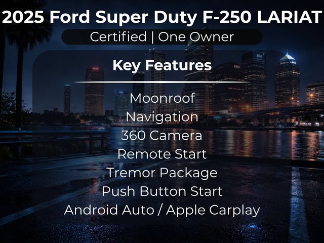 Certified 2025 Ford F250 Lariat w/ Lariat Ultimate Package AWD/4WD image 14