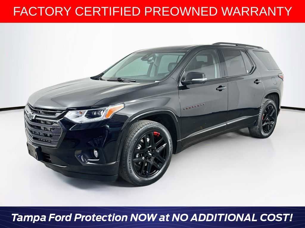 Used 2021 Chevrolet Traverse Premier w/ Redline Edition AWD/4WD image 1