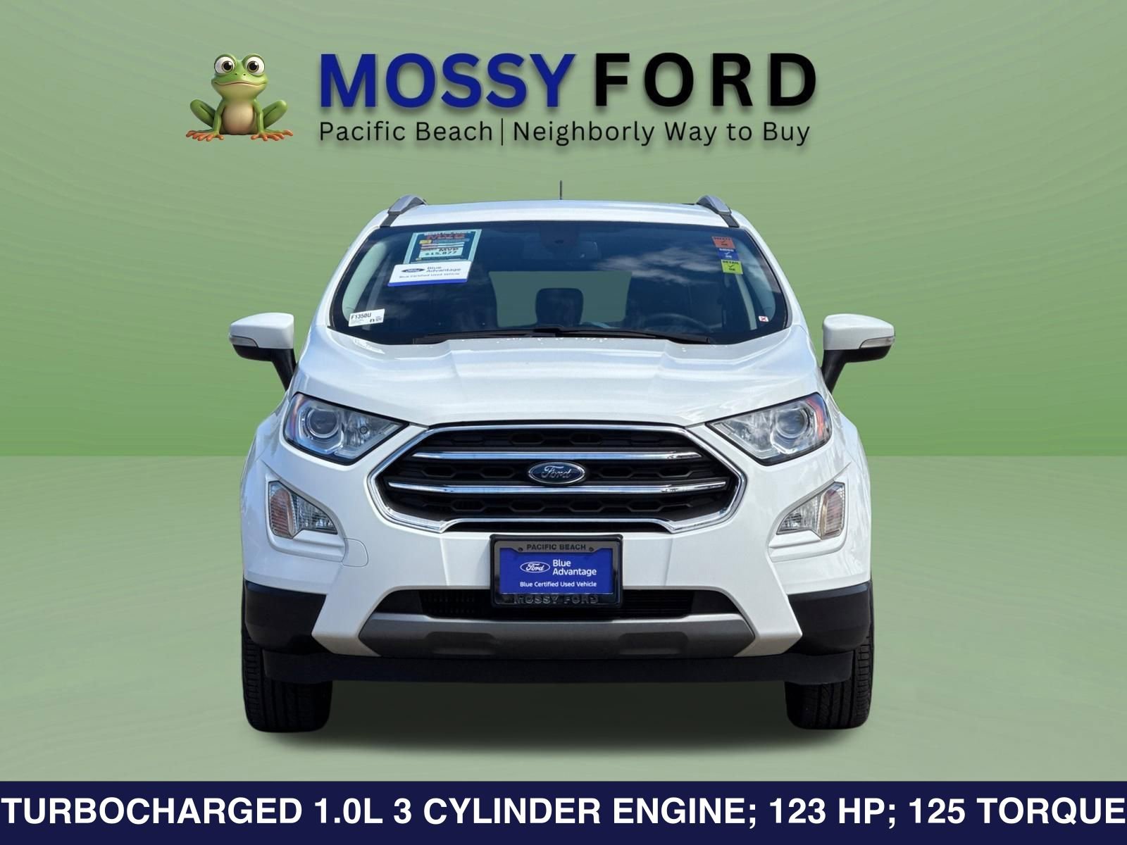 Certified 2019 Ford EcoSport Titanium w/ Interior Protection Package FWD image 10