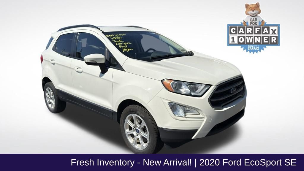 Certified 2020 Ford EcoSport SE w/ SE Convenience Package AWD/4WD image 1