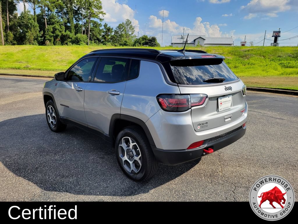 Used 2022 Jeep Compass Trailhawk w/ Trailhawk Elite Group AWD/4WD image 3