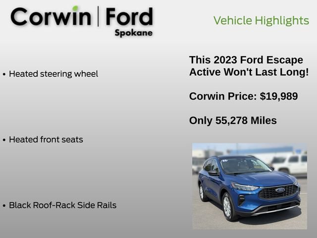 Certified 2023 Ford Escape Active w/ Tech Pack #1 AWD/4WD image 13