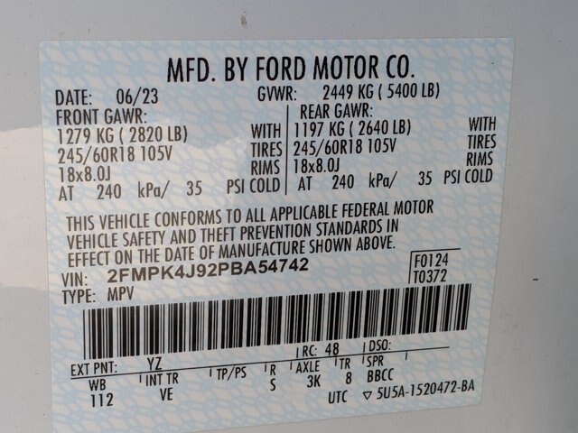 Certified 2023 Ford Edge SEL w/ Convenience Package AWD/4WD image 31