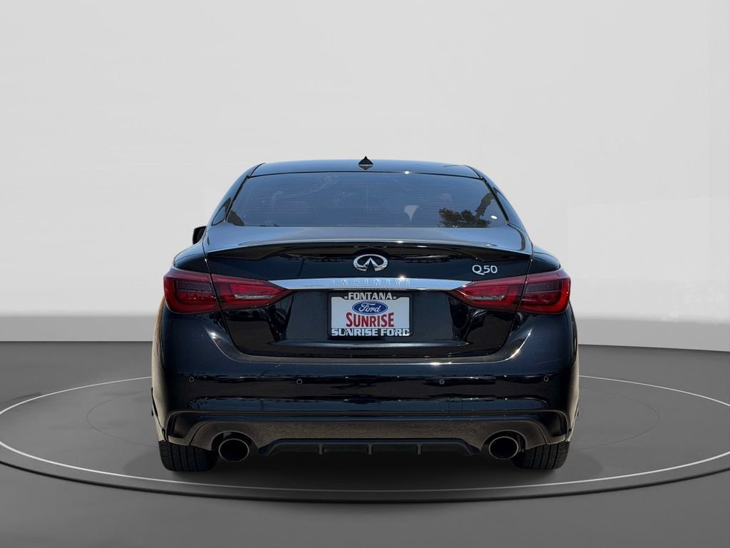 Used 2023 INFINITI Q50 Luxe w/ Cargo Package RWD image 6