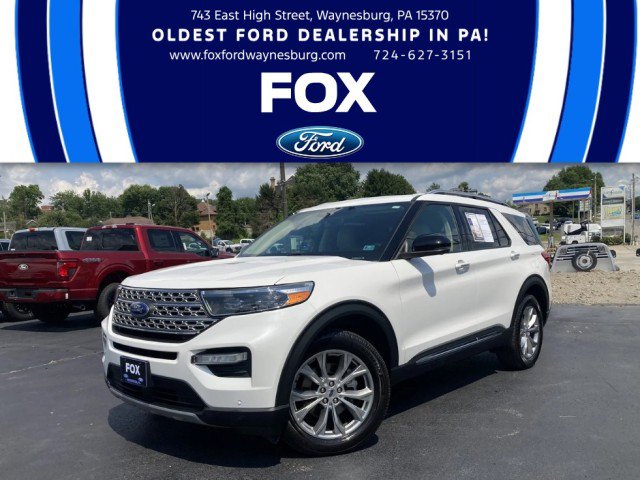 Certified 2022 Ford Explorer Limited w/ Equipment Group 301A