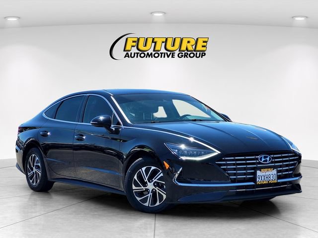 Used 2023 Hyundai Sonata Blue w/ Cargo Package FWD image 1