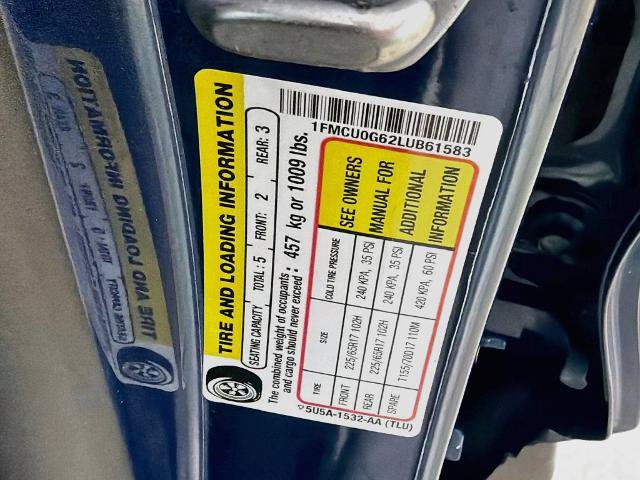 Certified 2020 Ford Escape SE FWD image 29