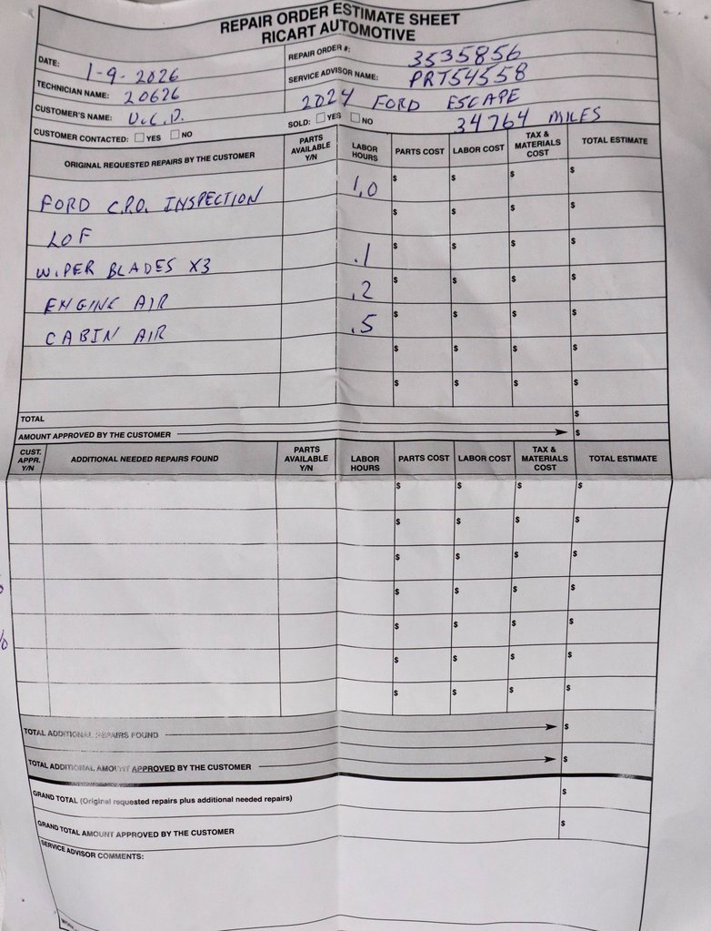 Certified 2024 Ford Escape Platinum image 13