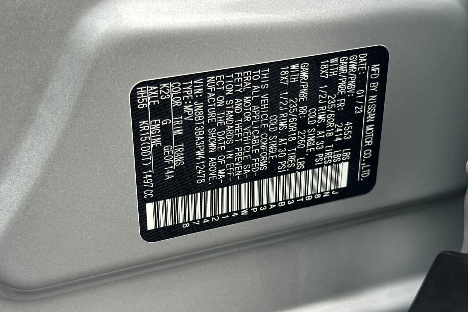 Used 2023 Nissan Rogue SV image 30