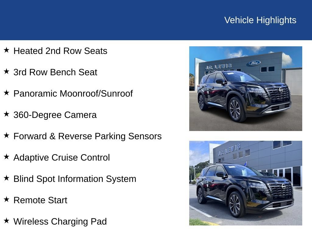 Used 2026 Nissan Pathfinder Platinum w/ Cargo Package FWD image 27