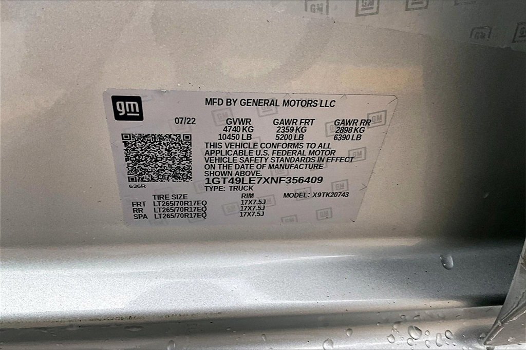 Used 2022 GMC Sierra 2500 Pro w/ Convenience Package image 36