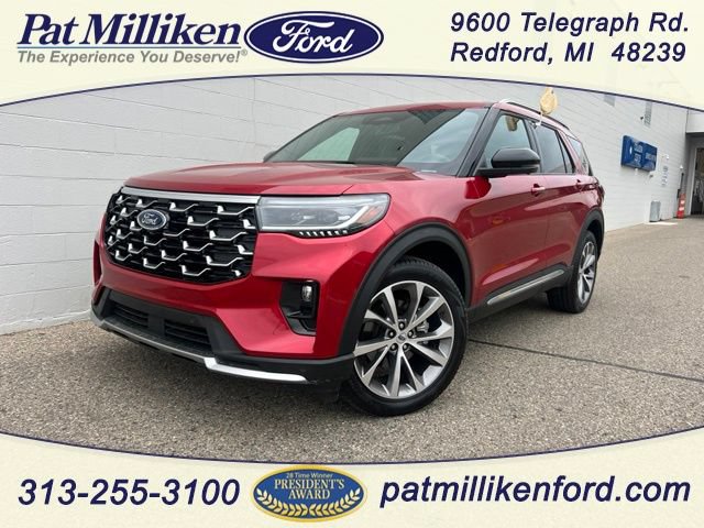 Certified 2025 Ford Explorer Platinum AWD/4WD image 1