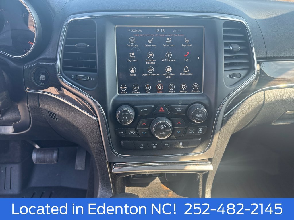 Used 2018 Jeep Grand Cherokee Overland AWD/4WD image 12