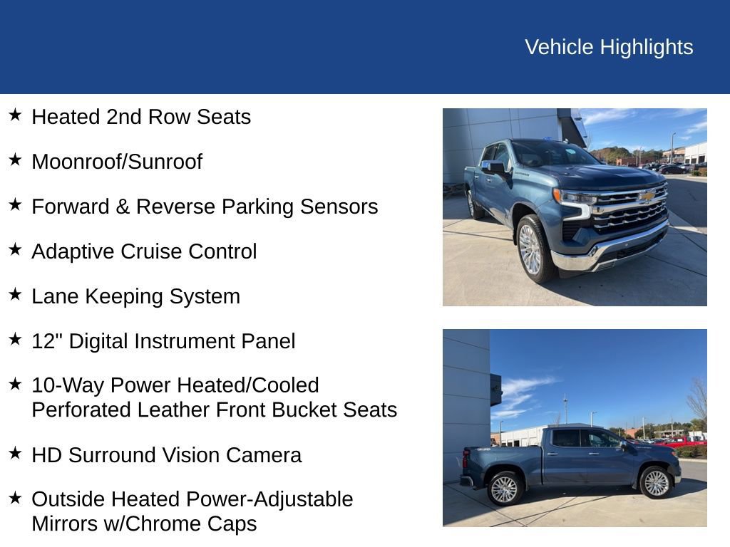 Used 2024 Chevrolet Silverado 1500 LTZ w/ LTZ Premium Package image 28