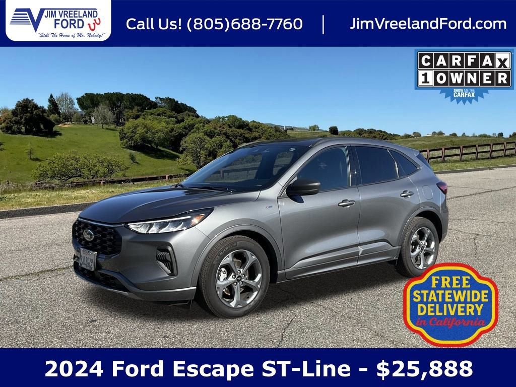 Certified 2024 Ford Escape ST-Line w/ Tech Pack #1 image 1