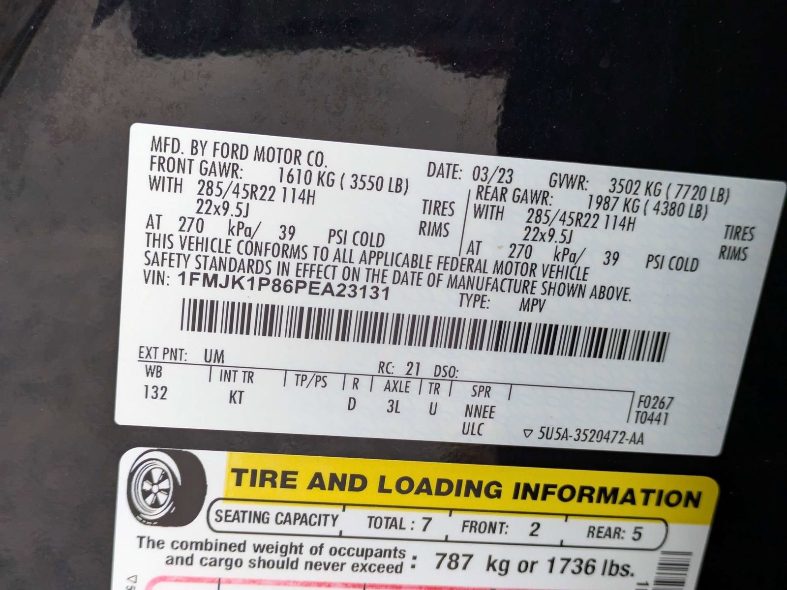 Certified 2023 Ford Expedition Max King Ranch AWD/4WD image 17