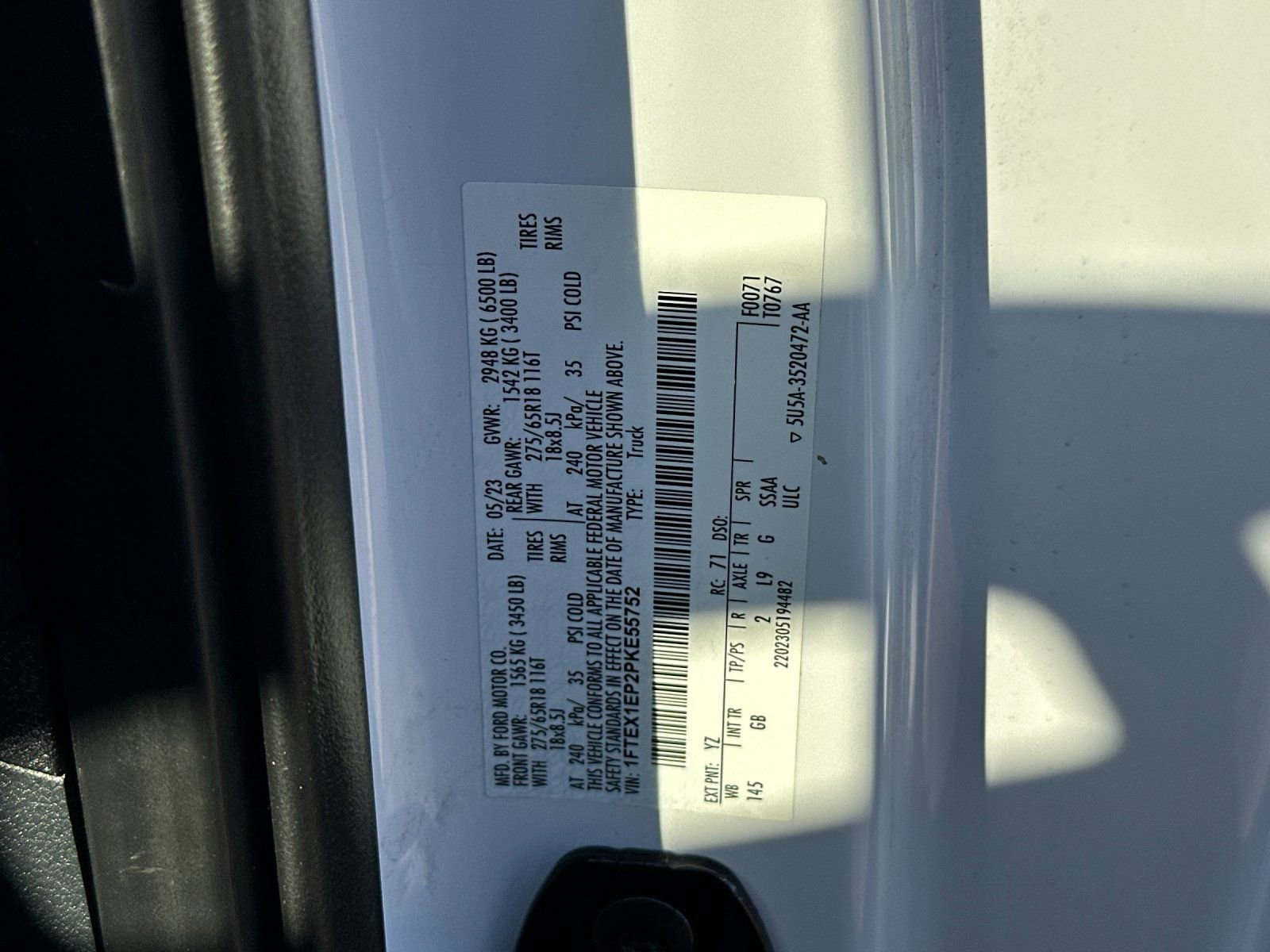 Certified 2023 Ford F150 XL w/ STX Appearance Package AWD/4WD image 26