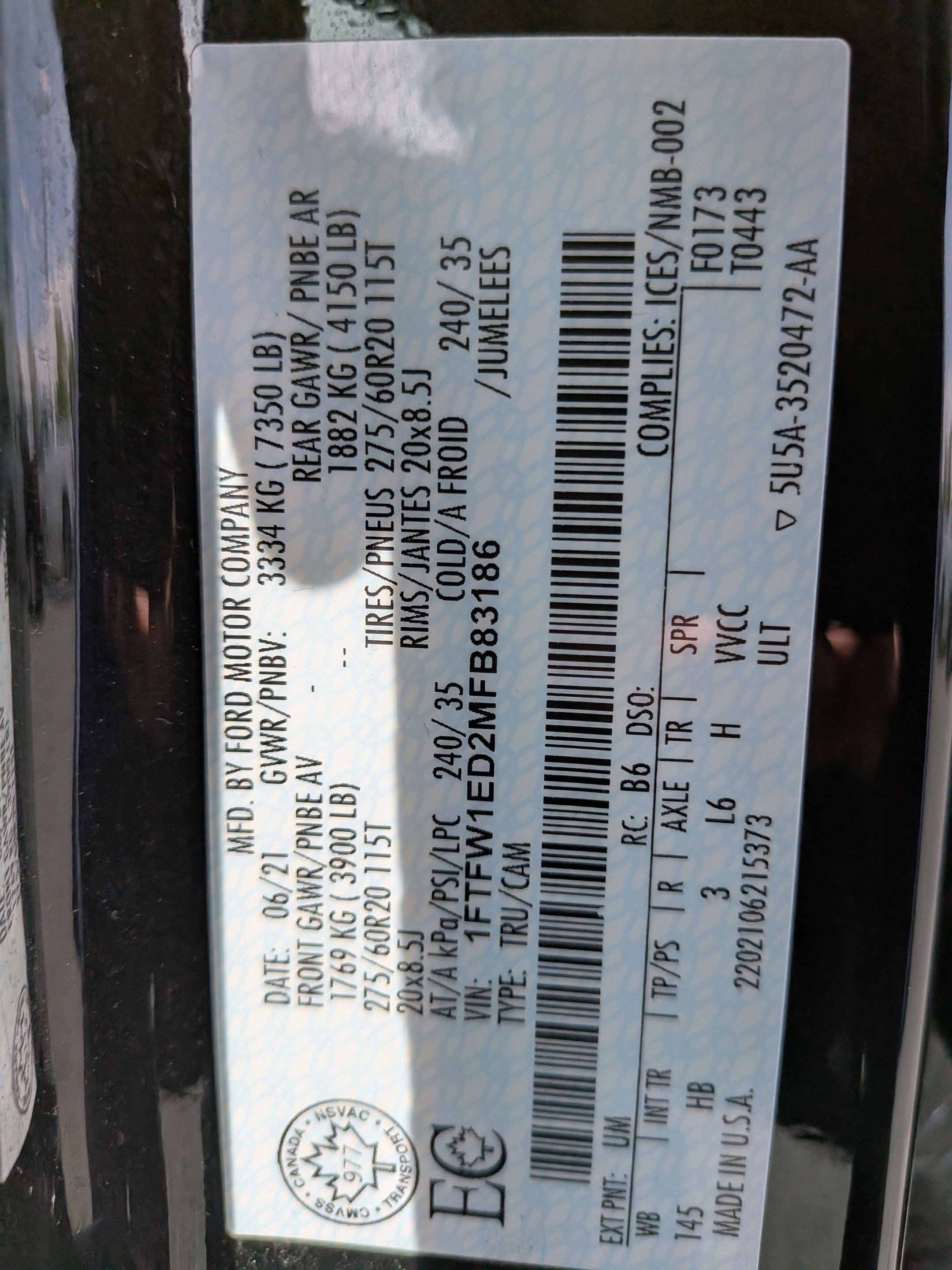 Certified 2021 Ford F150 Lariat w/ Equipment Group 502A High image 36