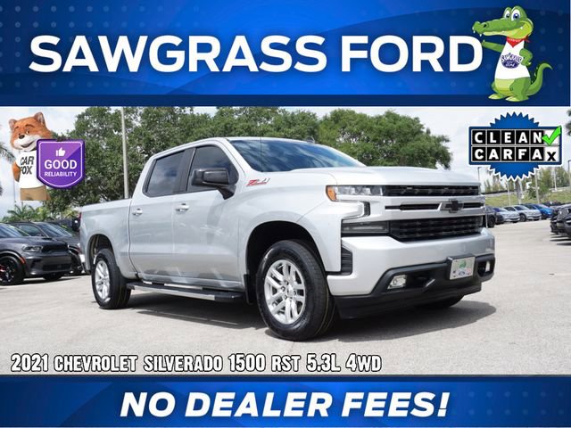 Used 2021 Chevrolet Silverado 1500 RST w/ Z71 Off-Road Package AWD/4WD image 1