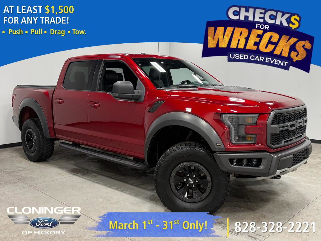 Certified 2018 Ford F150 Raptor w/ Equipment Group 802A Luxury