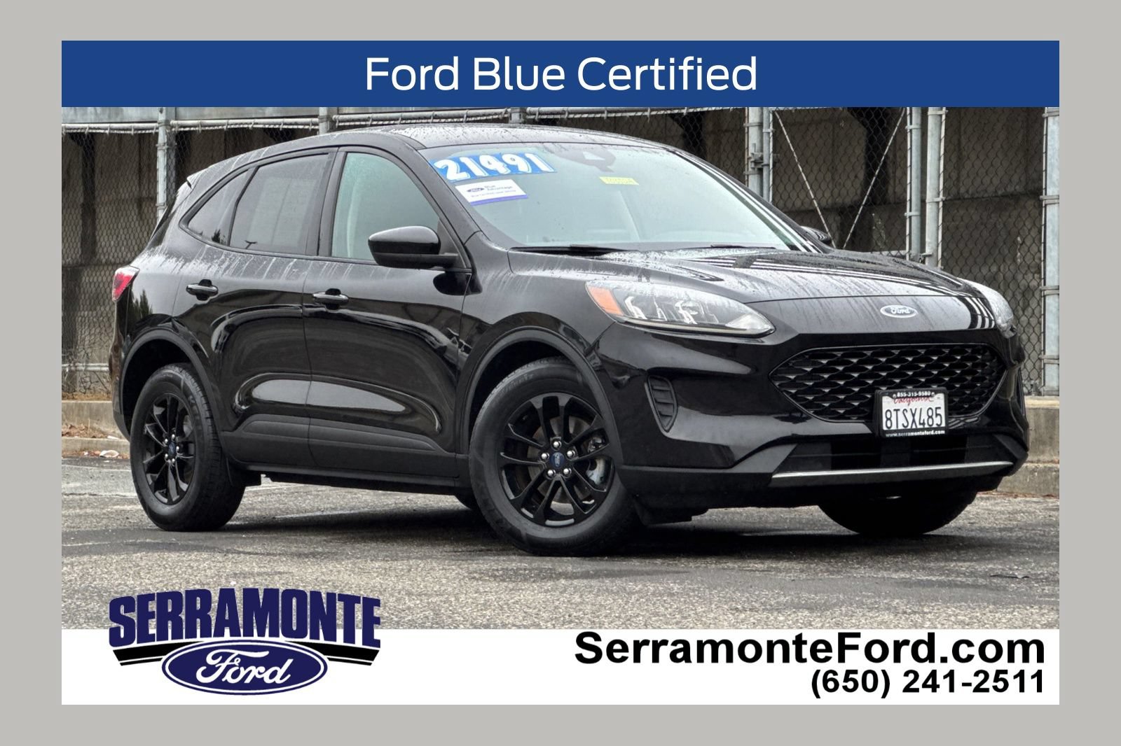 Certified 2020 Ford Escape SE Sport