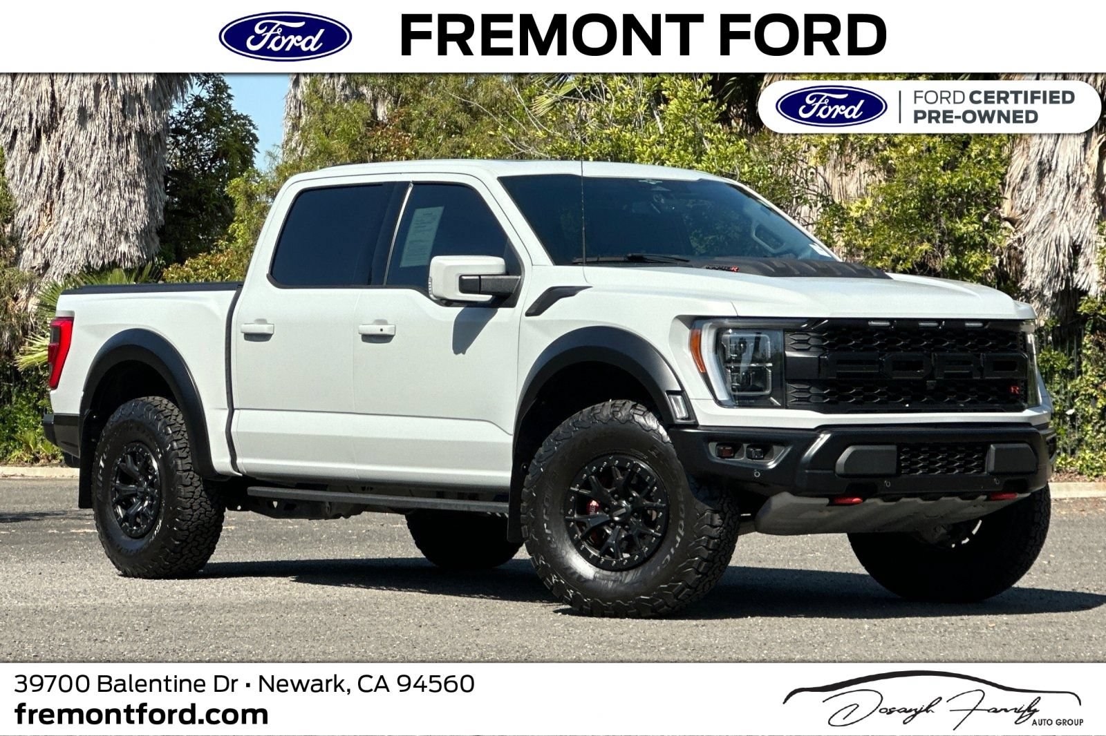 Certified 2023 Ford F150 Raptor w/ Equipment Group 802A Raptor R