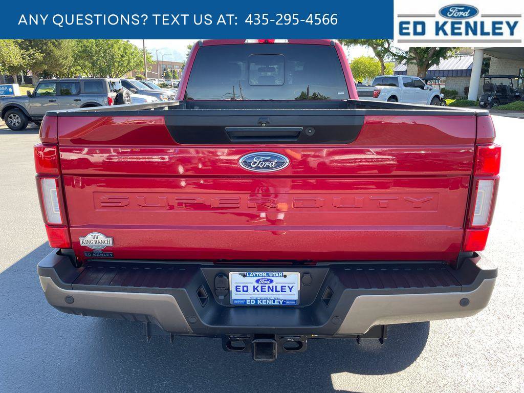 Certified 2022 Ford F350 King Ranch w/ King Ranch Ultimate Package AWD/4WD image 37